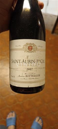 Bourgogne Saint-Aubin Premier Cru Antoine Bouteiller 2007