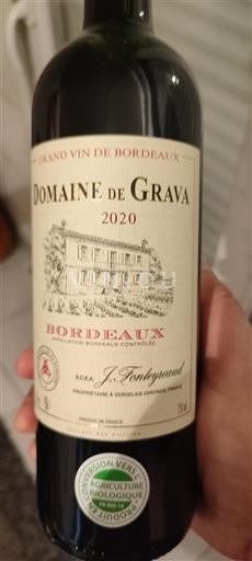 Bordeaux Domaine Grava 2020