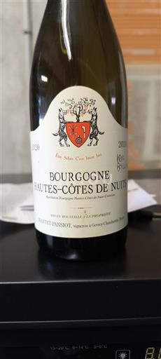 Borgogna Hautes Côtes de Nuits Geantet-Pansiot 2020