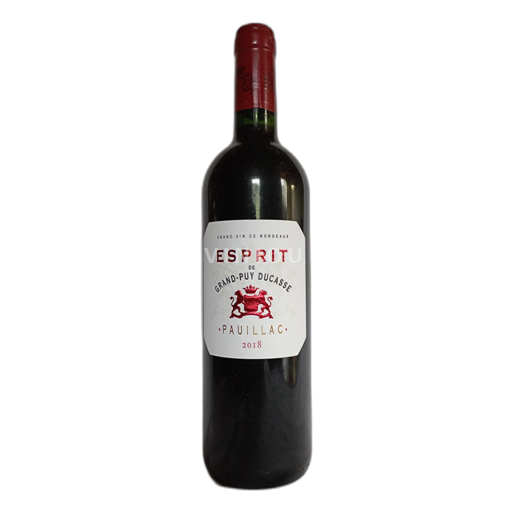 Bordeaux Pauillac Château Grand Puy Ducasse L'Esprit de Grand Puy Ducasse 2018