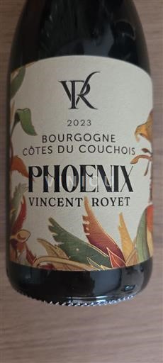 Borgogna Côtes-du-couchois Vincent Royet Phoenix 2023