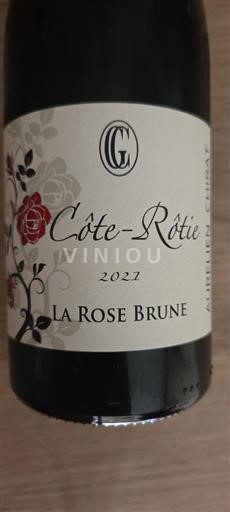Rhône-dalen Côte-rôtie Aurélien Chirat La Rose Brune 2021