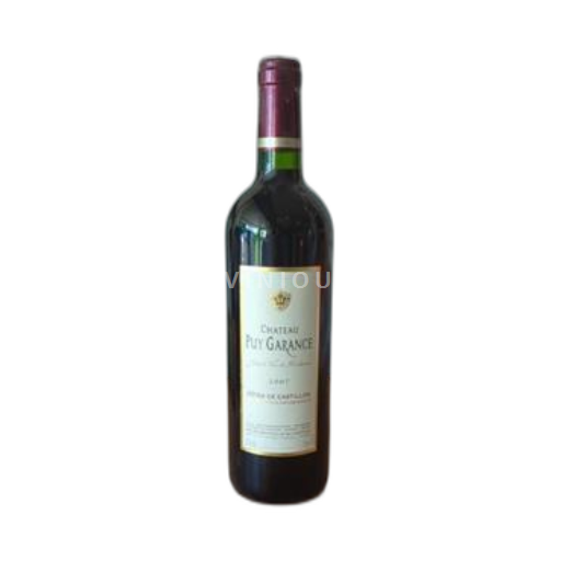 Bordeaux Castillon-côtes-de-bordeaux Château Puy Garance 2007