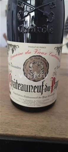 Údolí Rhôny Châteauneuf-du-Pape Domaine Vieux Calcernier Alexandre 2011