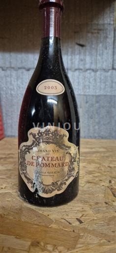 Borgogna Pommard Château de Pommard 2003