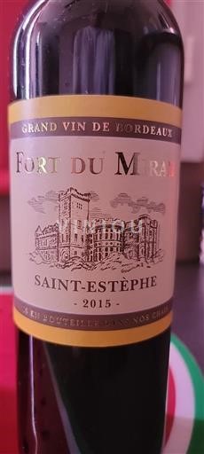 Bordeaux Saint-Estèphe Fort du Mirail 2015
