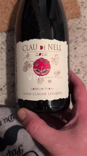 Vallée de la Loire Clau de Nell Cabernet Franc 2016