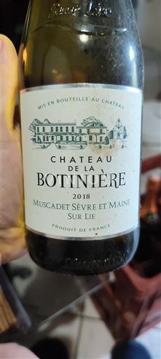 Valle della Loira Muscadet Sèvre et Maine Château La Botinière 2018