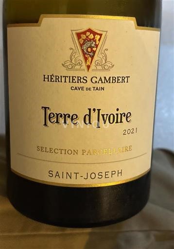 Rhônen laakso Saint-Joseph Héritiers Gambert Terre d'Ivoire 2021