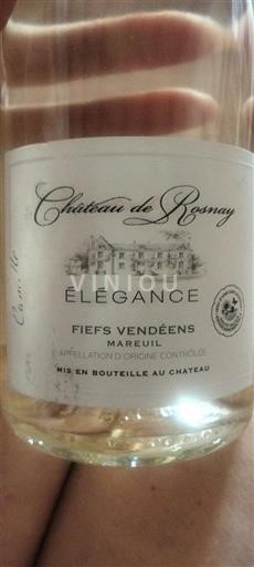 Loiretal Fiefs Vendéens Château Rosnay Élégance Ohne Jahrgang
