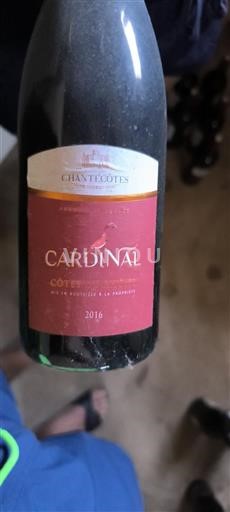 Rhônen laakso Côtes-du-rhône Chantecôtes Cardinal 2016