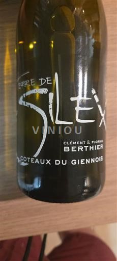 Vin Blanc sec Terre de Silex Clément & Florian Berthier 2023 France Vallée de la Loire Coteaux-du-giennois