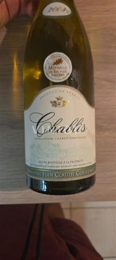 Bourgogne Chablis Domaine Jean Claude Courtault 2003