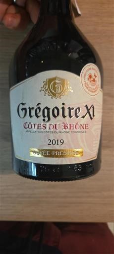 Údolí Rhôny Côtes-du-Rhône Grégoire XI Prestige 2019