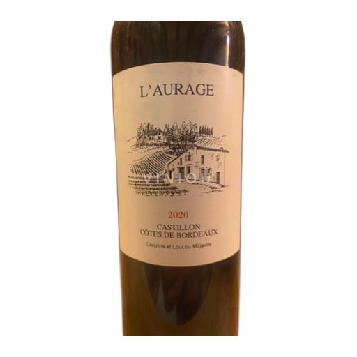 Bordeaux Castillon-côtes-de-bordeaux Château L'Aurage 2020