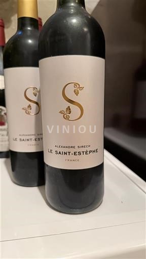 Bordeaux Saint-Estèphe Alexandre Sirech Le Saint-Estèphe 2012