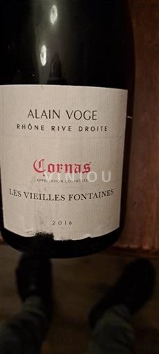 Vallée du Rhône Cornas Alain Voge Les Vieilles Fontaines 2016
