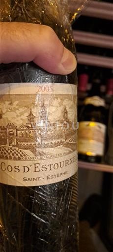 Bordeaux Saint-Estèphe Grand Cru Cos Estournel 2005