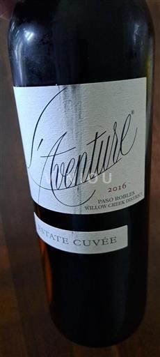 AVA californiane Paso Robles L'Aventure Estate 2016