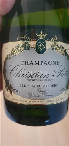 Champagne Christian Patis Grande Réserve Icke årgångsbetecknad