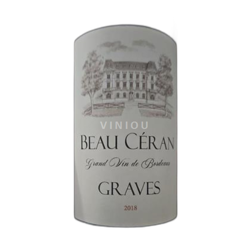 Bordeaux Graves Beau Céran 2018