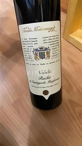 Piemont Ruché di Castagnole Monferrato Tenuta Montemagno Nobilis 2023