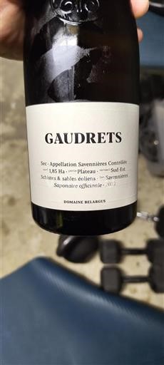 Údolí Loiry Savennières Domaine Belargus Gaudrets 2022