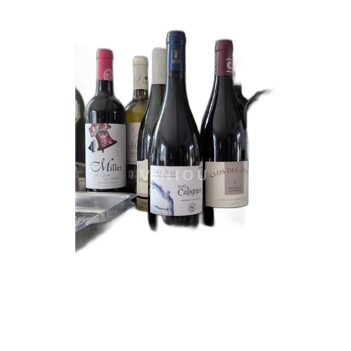 Vin Rouge sec Mas Calignan 2022 France Languedoc Faugères AOC