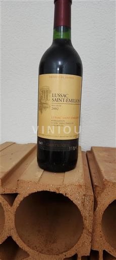 Bordeaux Lussac-saint-émilion Castenet 2002