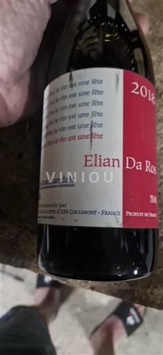 Vin Rouge sec Le vin est une fête Elian Da Ros 2018 France Sud-Ouest Côtes-du-marmandais