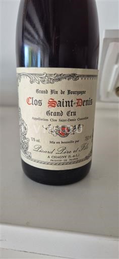 Borgogna Clos-saint-denis Grand Cru Picard Père et Fils Senza annata