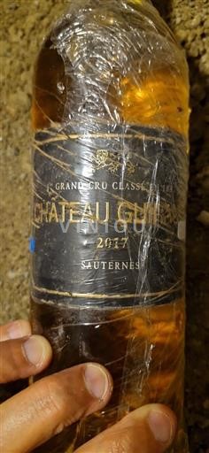 Bordeaux Sauternes Premier Cru Château Guiraud 2017