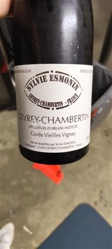 Borgogna Gevrey-Chambertin Sylvie Esmonin Vieilles Vignes 2022