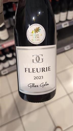 Beaujolais Fleurie Gilles Gelin 2023
