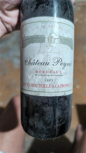 Bordeaux Château Peyrat 1993