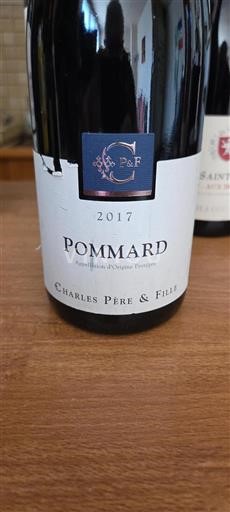 Burgundsko Pommard Charles Père & Fille 2017