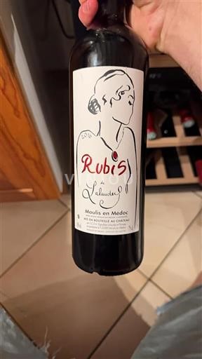 Bordeaux Moulis-en-Médoc Lalaudey Rubis 2016