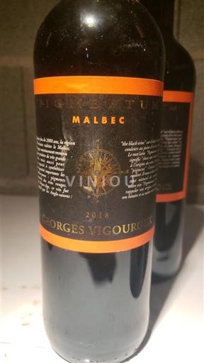 Sud-Ouest Cahors Georges Vigouroux Pigmentum 2018