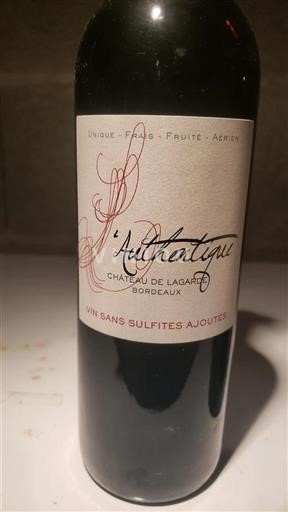 Bordeaux Ikke specificeret Château Lagarde Authentique 2018