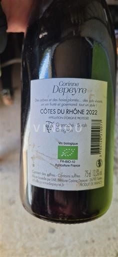 Valle del Ródano Côtes del Ródano Corinne Depeyre 2022