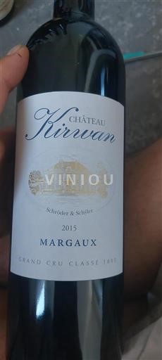 Bordeaux Margaux Grand Cru Château Kirwan 2015