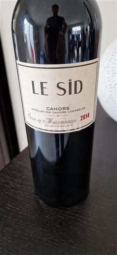 Vin Rouge sec Le Sid Cosse et Maisonneuve 2014 France Sud-Ouest Cahors AOC