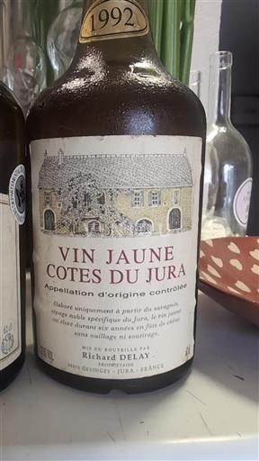 Jura Côtes du Jura Richard Delay 1992