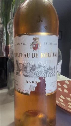 Bordeaux Sauternes Château Rolland 1990
