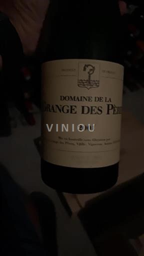 Languedoc Domaine La Grange des Pères 2001