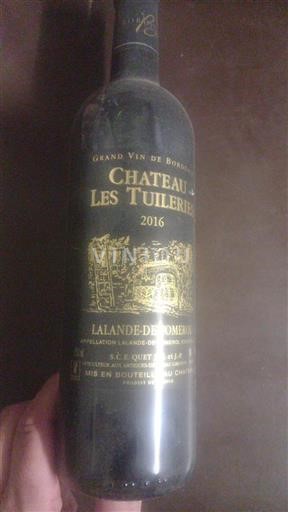 Bordeaux Lalande-de-Pomerol Château Les Tuileries 2016