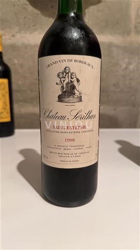 Bordeaux Saint-Estèphe Château Sérilhan 1998