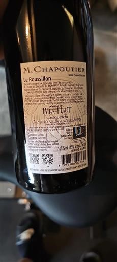 Roussillon Côtes du Roussillon Villages Domaine Bila-Haut L'esquerda 2021