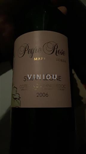 Languedoc Coteaux du Languedoc Peyre Rose Syrah Léone 2006
