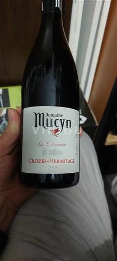 Vale do Ródano Crozes-Hermitage Domaine Mucyn Les Entrecoeurs 2019